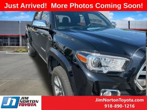 Black 2018 Toyota Tacoma Limited for sale in Tulsa, OK
