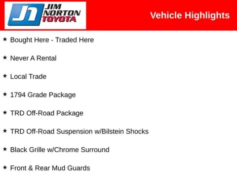 More photos of 2022 Toyota Tundra 1794 at Jim Norton Toyota, OK