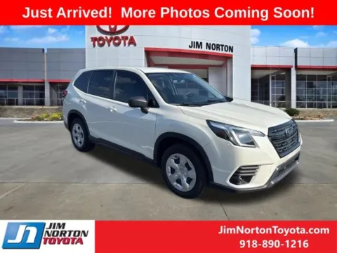 White 2023 Subaru Forester for sale in Tulsa, OK