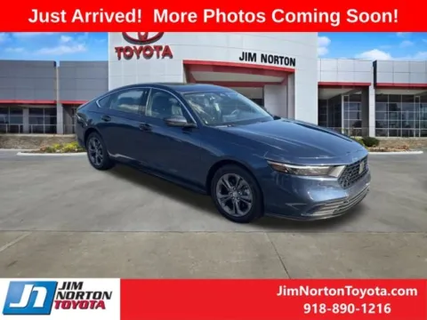 Blue 2024 Honda Accord Hybrid EX-L for sale in Tulsa, OK