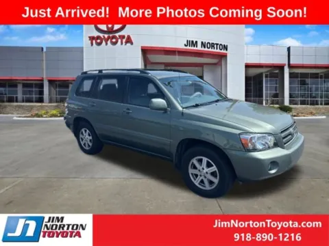 Green 2007 Toyota Highlander for sale in Tulsa, OK
