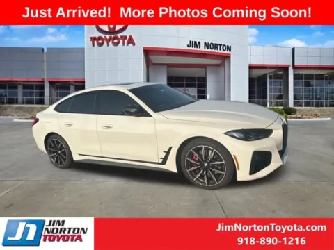 White 2024 BMW 4 Series 430i Gran Coupe for sale in Tulsa, OK
