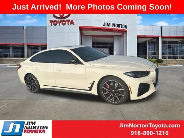 White 2024 BMW 4 Series 430i Gran Coupe for sale in Tulsa, OK