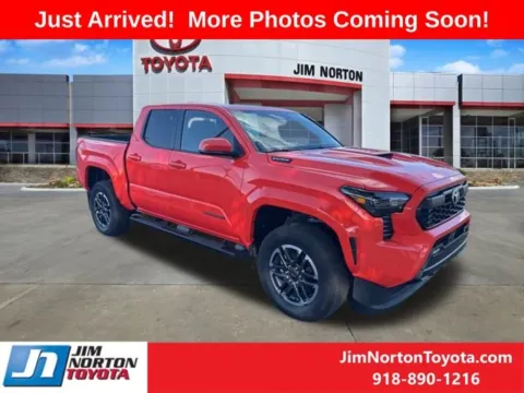 Orange 2024 Toyota Tacoma Hybrid TRD Sport for sale in Tulsa, OK