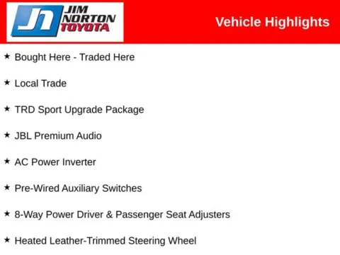More photos of 2024 Toyota Tacoma Hybrid TRD Sport at Jim Norton Toyota, OK