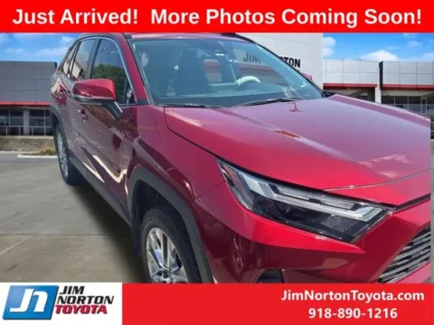 Red 2024 Toyota RAV4 XLE Premium for sale in Tulsa, OK