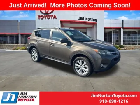 Gray 2015 Toyota RAV4 Limited for sale in Tulsa, OK