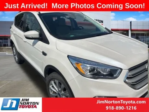 White 2018 Ford Escape Titanium for sale in Tulsa, OK