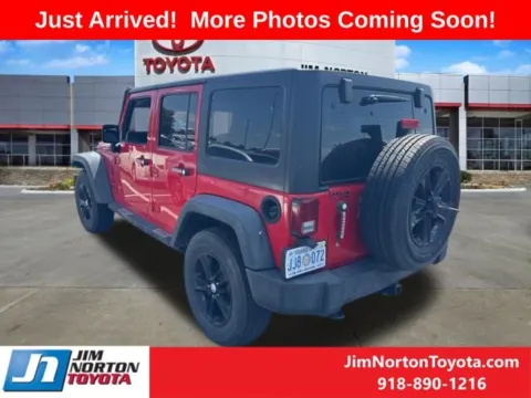 Another view of 2017 Jeep Wrangler Unlimited Sport for sale in Tulsa, OK at Jim Norton Toyota