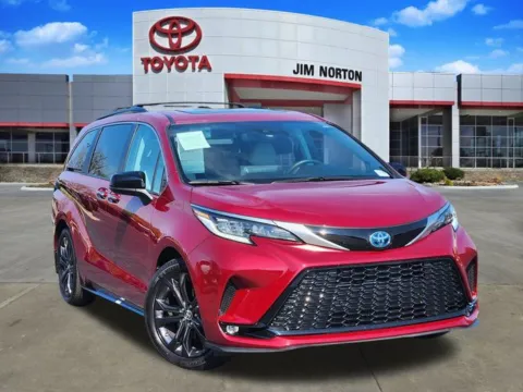 Red 2024 Toyota Sienna XSE for sale in Tulsa, OK