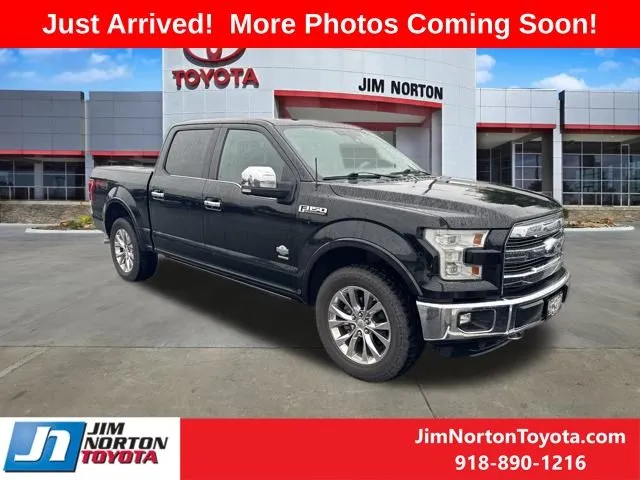 Black 2016 Ford F-150 King Ranch for sale in Tulsa, OK