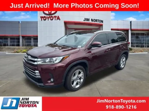 Another view of 2019 Toyota Highlander Limited for sale in Tulsa, OK at Jim Norton Toyota