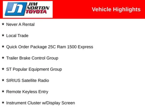 More photos of 2012 Ram 1500 Express at Jim Norton Toyota, OK