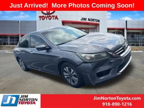 Gray 2013 Honda Accord LX for sale in Tulsa, OK