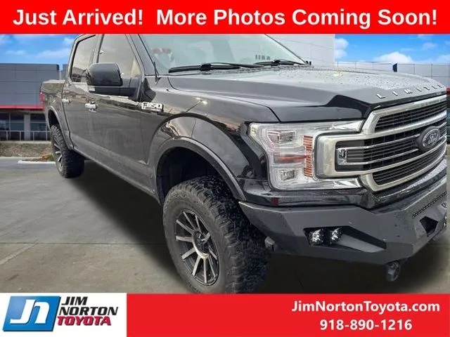 Black 2020 Ford F-150 Limited for sale in Tulsa, OK