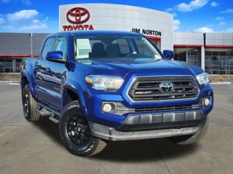 Blue 2022 Toyota Tacoma SR5 for sale in Tulsa, OK