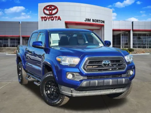 Blue 2022 Toyota Tacoma SR5 for sale in Tulsa, OK