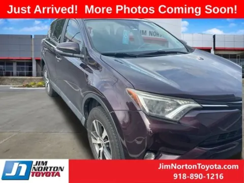 Black 2018 Toyota RAV4 XLE for sale in Tulsa, OK