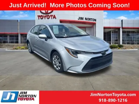 Silver 2024 Toyota Corolla LE for sale in Tulsa, OK