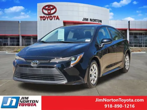 Another view of 2024 Toyota Corolla LE for sale in Tulsa, OK at Jim Norton Toyota
