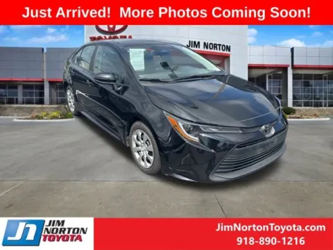 Black 2024 Toyota Corolla LE for sale in Tulsa, OK