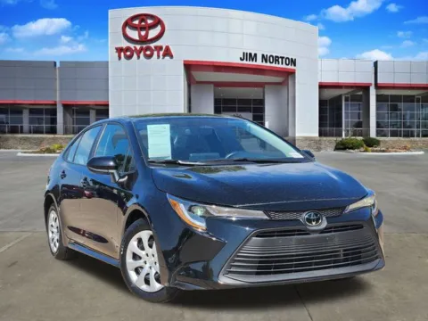 Black 2024 Toyota Corolla LE for sale in Tulsa, OK