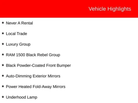 Another view of 2017 Ram 1500 Rebel for sale in Tulsa, OK at Jim Norton Toyota