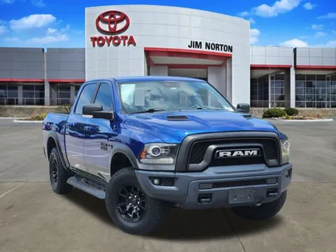 Blue 2017 Ram 1500 Rebel for sale in Tulsa, OK