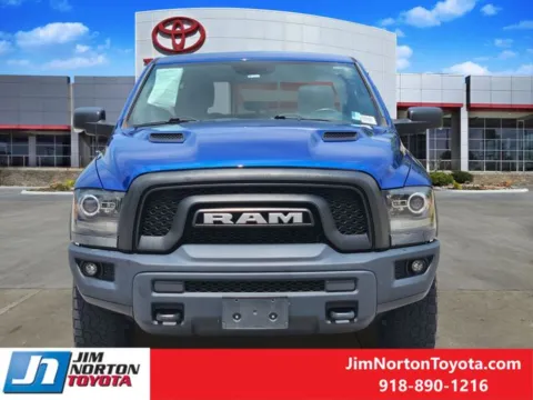 Blue 2017 Ram 1500 Rebel for sale in Tulsa, OK
