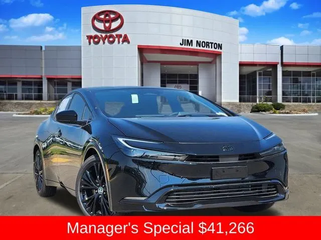 Black 2026 Toyota Prius Plug-In Hybrid Nightshade for sale in Tulsa, OK