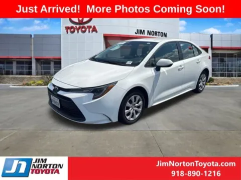 Photos of 2024 Toyota Corolla LE for sale in Tulsa, OK at Jim Norton Toyota