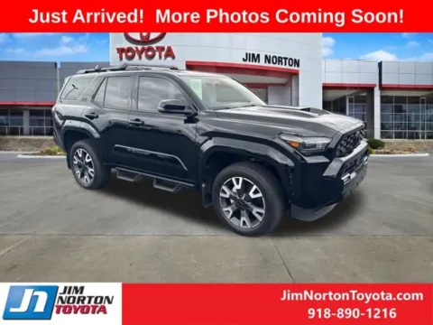Black 2025 Toyota 4Runner TRD Sport for sale in Tulsa, OK