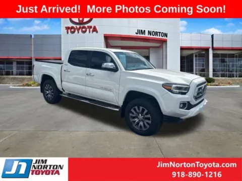 White 2023 Toyota Tacoma Limited for sale in Tulsa, OK