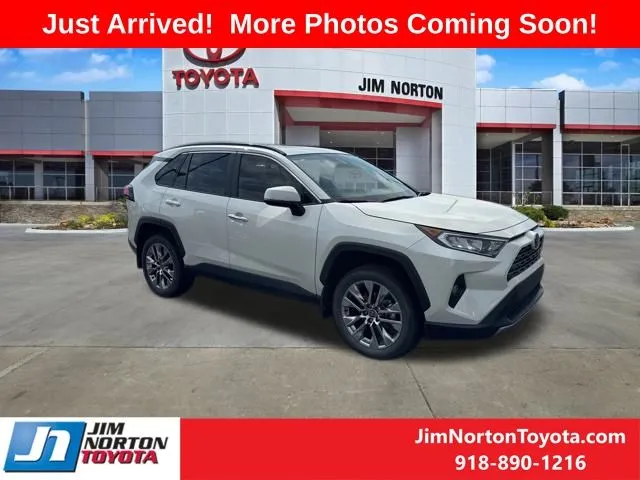 White 2021 Toyota RAV4 Limited for sale in Tulsa, OK