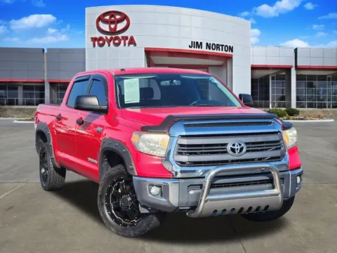 Red 2014 Toyota Tundra SR5 for sale in Tulsa, OK