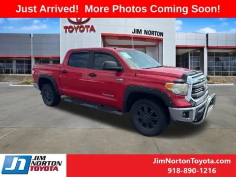 Red 2014 Toyota Tundra SR5 for sale in Tulsa, OK