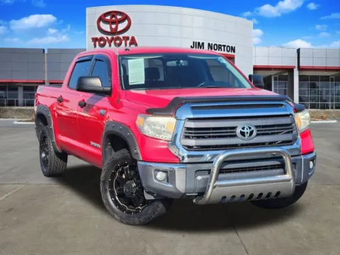 Red 2014 Toyota Tundra SR5 for sale in Tulsa, OK