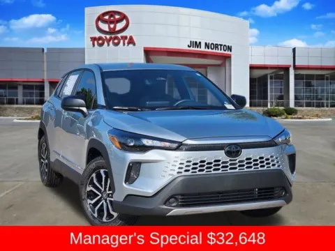 Silver 2026 Toyota Corolla Cross Hybrid S for sale in Tulsa, OK