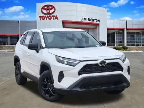 White 2025 Toyota RAV4 LE for sale in Tulsa, OK