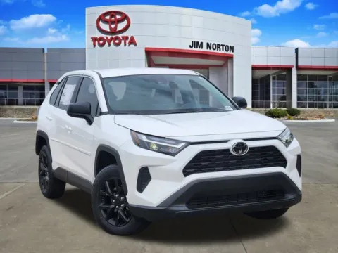 White 2025 Toyota RAV4 LE for sale in Tulsa, OK