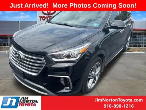Black 2017 Hyundai Santa Fe Limited Ultimate for sale in Tulsa, OK