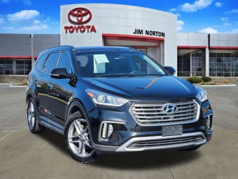 Black 2017 Hyundai Santa Fe Limited Ultimate for sale in Tulsa, OK