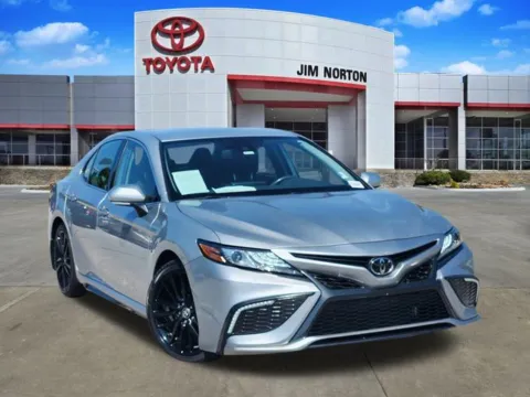 Silver 2022 Toyota Camry XSE for sale in Tulsa, OK