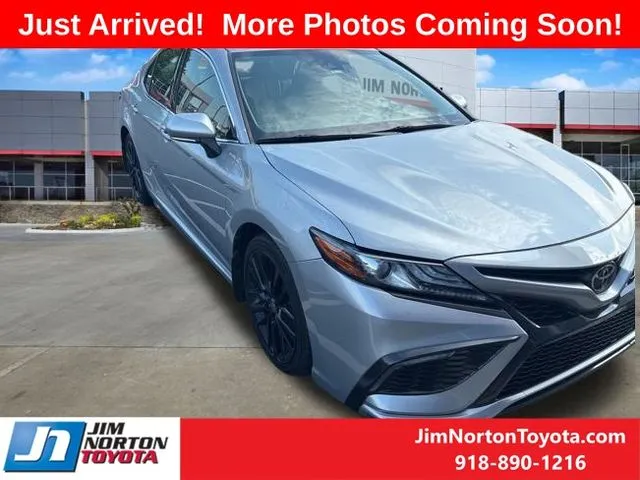 Silver 2022 Toyota Camry XSE for sale in Tulsa, OK