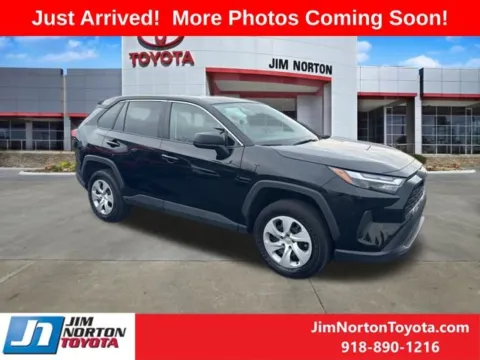 Black 2024 Toyota RAV4 LE for sale in Tulsa, OK