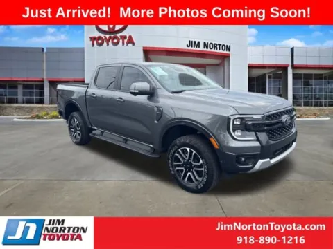 Gray 2024 Ford Ranger Lariat for sale in Tulsa, OK