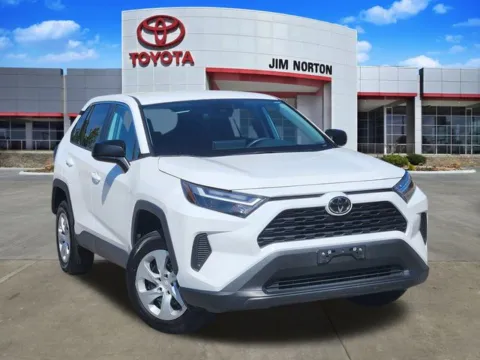 White 2024 Toyota RAV4 LE for sale in Tulsa, OK