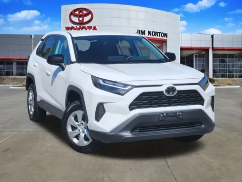 White 2024 Toyota RAV4 LE for sale in Tulsa, OK