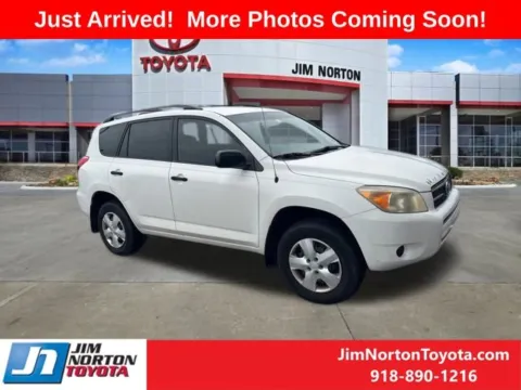 White 2007 Toyota RAV4 for sale in Tulsa, OK
