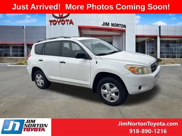 White 2007 Toyota RAV4 for sale in Tulsa, OK